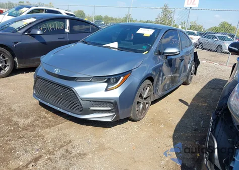 2020 Toyota Corolla Se from USA, damaged, VIN 5YFS4RCE6LP011409